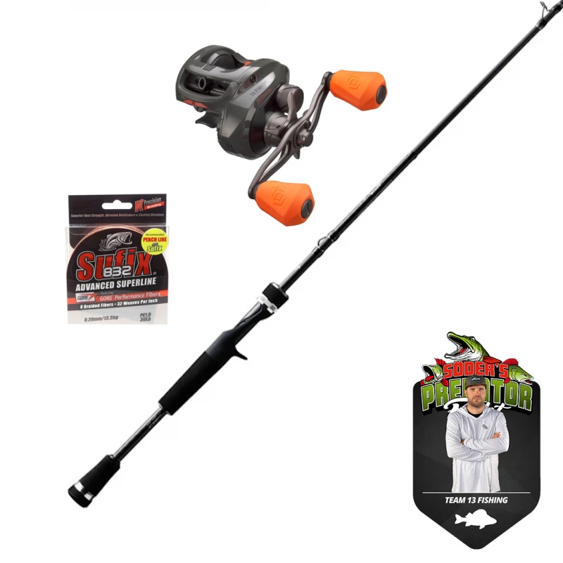 Team 13 Fishing Mathias Holgerssons' PredatorFight Perch Combo 1 Team 13 Fishing Mathias Holgerssons' PredatorFight Perch Combo